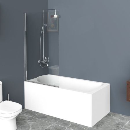 Душевая шторка на ванну BelBagno UNO-V-1-70/150-C-Cr, артикул UNO-V-1-70/150-C-Cr