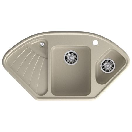 Кухонная мойка GranFest CORNER 1040E, топаз, артикул C-1040E топаз