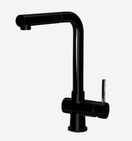 Смеситель для кухни Webert Lisbona LS940302560, черный, артикул LS940302560