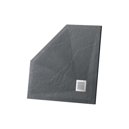 Душевые поддоны Vincea Поддон для душа из искусственного камня VST-4SP9090A, 900*900*25, антрацит,, артикул VST-4SP9090A
