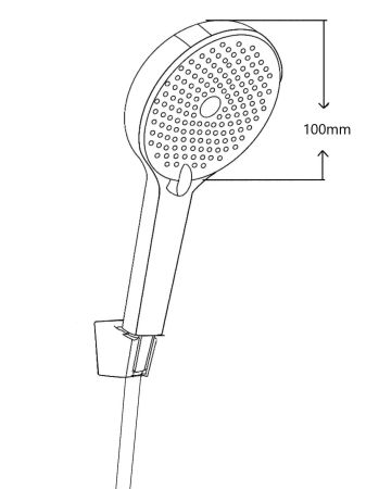 Набор 3 в 1 с  ручным душем, артикул: VS103, VODA