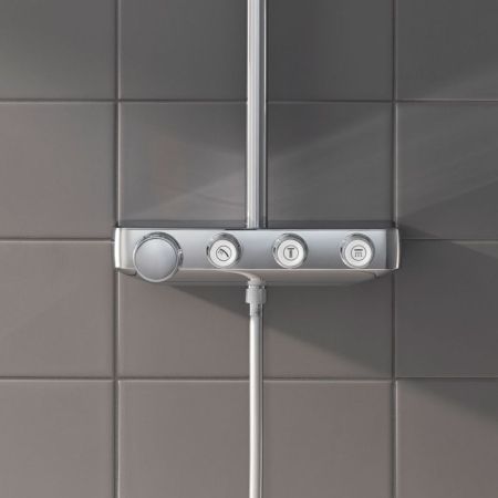 Душевая система GROHE Euphoria SmartControl 310 DUO с термостатом, хром (26507000), артикул 26507000