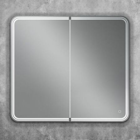 Зеркало-шкаф с подсветкой ART&MAX VERONA AM-Ver-900-800-2D-DS-F, артикул AM-Ver-900-800-2D-DS-F