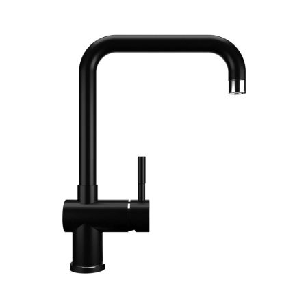 Смеситель для кухни Ulgran U-023-344, ультра-черный, артикул U-023-344