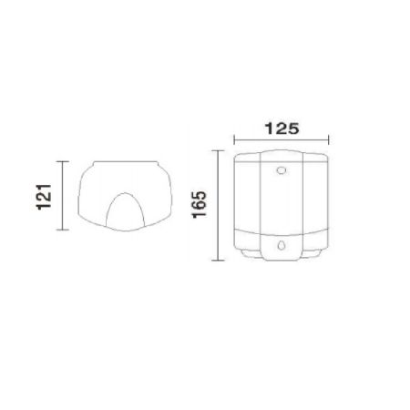 Дозатор жидкого мыла Savol ZY8239, белый, артикул ZY8239