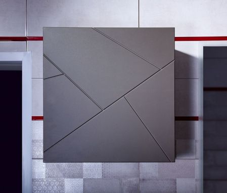 Подвесной шкаф Бриклаер Кристалл 60-1 подвесной Ясень Анкор темный