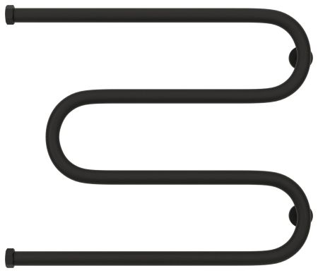 Полотенцесушитель водяной "М-обр.+" 500х650 Н. Г. 1" (МУАР Темный Титан)