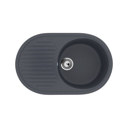 Кухонная мойка Ulgran U-107-343, антрацит, артикул U-107-343
