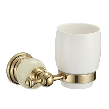 Стакан для ванной комнаты Savol S-005758B, золото