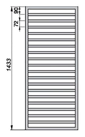 Водяной полотенцесушитель Zehnder Quaro QAM-140-060/ID Белый, артикул QAM-140-060/ID