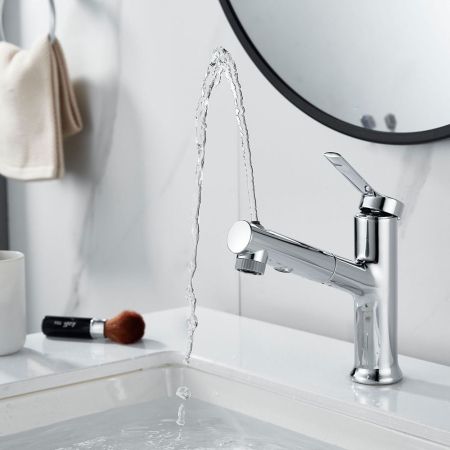 Смеситель для раковины многофункциональный Raffine F281, хром, артикул F281