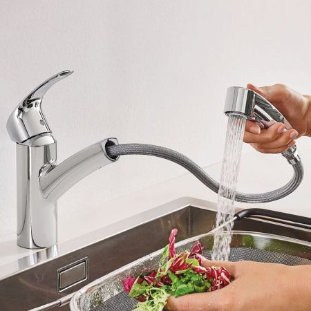 Смеситель для кухни Grohe Eurosmart 30305000 Хром, артикул 30305000