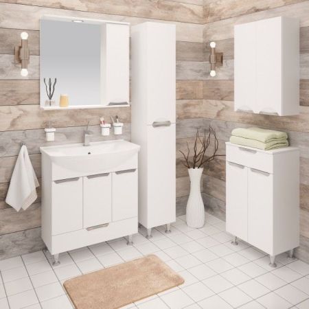 Подвесной шкаф Runo Барселона 50 4620750026813 Белый