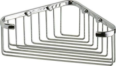 Sanibano, решётка угловая 1-уровневая, длина 19 см, цвет хром, артикул HL077/CR