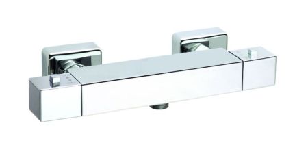 AQG QUARK, однорычажный смеситель для душа с термостатом, цвет хром, артикул 03QUA300CR