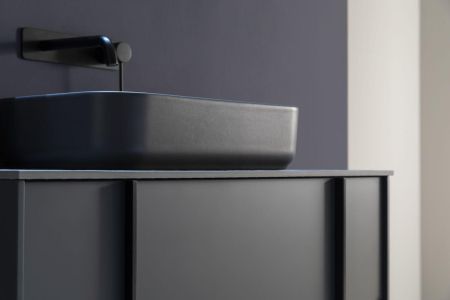 Раковина накладная Allen Brau Fantasy 50 4.11021.AN антрацит, артикул 4.11021.AN