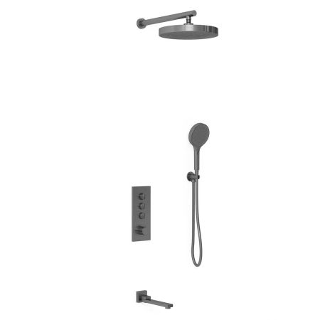 Душевой комплект Inspire VSFW-433TI2GM встраиваемый, вороненая сталь, артикул VSFW-433TI2GM