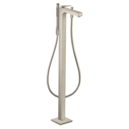 AX Citterio Смеситель для ванны, напольный, цвет шлифованный никель, артикул 39440820