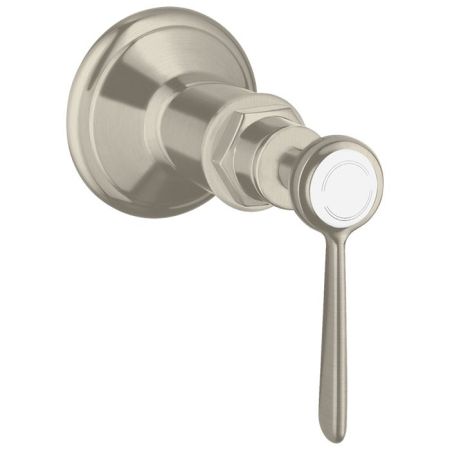 AX Montreux Встраиваемый запорный вентиль, ½’ или ¾ (внешняя часть), цвет: шлифованный никель, артикул 16872820