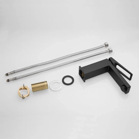 Смеситель для раковины Shevanik S6801H, черный, артикул S6801H