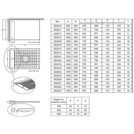 Душевой поддон из материала Flight Jacob Delafon Flight Neus 90x90 Белый, артикул E62511-00