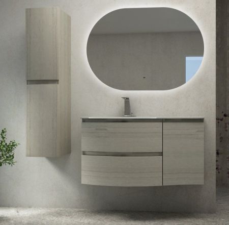 Зеркало VAGUE CEZARES с контурной подсветкой и датчиком движения, артикул CZR-SPC-VAGUE-1000-700-MOV