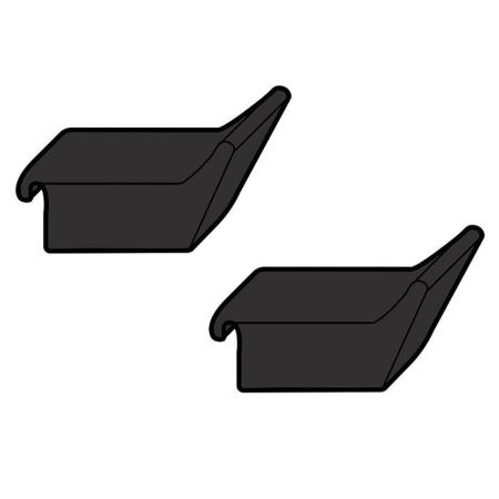 Burgbad  VRY Крючок двойной для мебели, черный матовый, артикул ACJV001