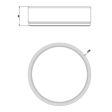 GESSI INCISO Мыльница настольная, цвет: белый/золото, артикул 58525#246
