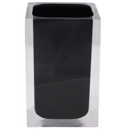 Стакан для зубных щеток Ridder Colours 22280110 Черный