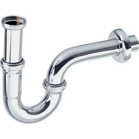 CISAL Сифон 1"1/4 для раковины, цвет хром, артикул ZA00406021