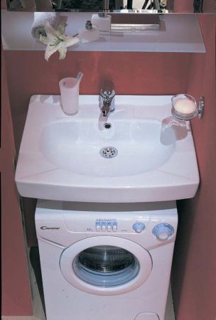 Раковина Santek Пилот 50 установка над стиральной машиной Подвесная