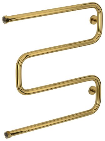 Полотенцесушитель водяной Ш-обр. 600х600 Н. Г. 1" (Золото)