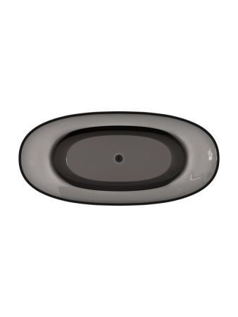 Ванна отдельностоящая 1700x800x560, Grey Mist, CEZARES CZR-RELAX-170-80-56-GM-PFB, артикул CZR-RELAX-170-80-56-GM-PFB