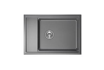 Кухонная мойка Granula 7305, АЛЮМИНИУМ