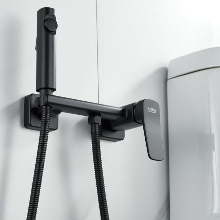 Гигиенический душ со смесителем Raffine F0599H-1, черный