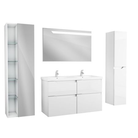 Тумба Hella stor 120, белый лак, артикул OW24.08.00