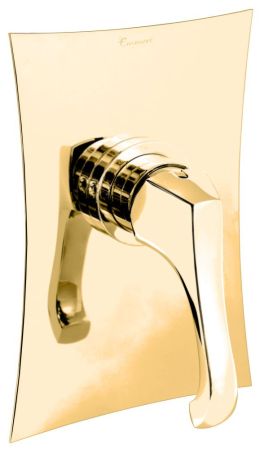 Внутристенный смеситель Ares, цвет золото, артикул 76009OR