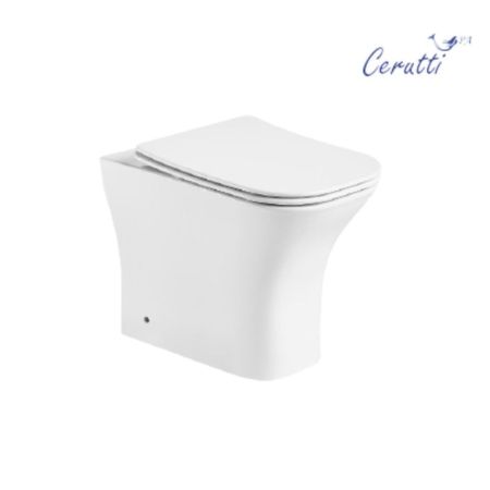 Унитаз VETTORE F приставной безободковый Cerutti SPA  CT7841, артикул CT7841