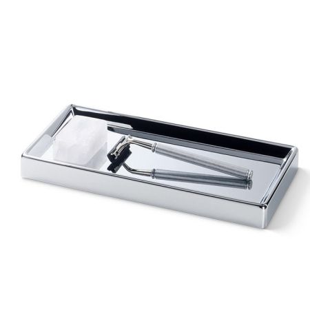 Decor Walther DW 345 Бокс универсальный 25x12x2см, цвет: хром, артикул 0817900