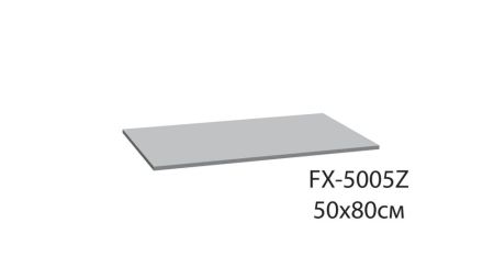 Коврик для ванной комнаты FIXSEN VISA FX-5005Z, серо-бирюзовый, артикул FX-5005Z