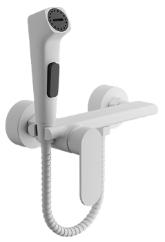 Гигиенический душ со смесителем BELZ B55645-8, белый
