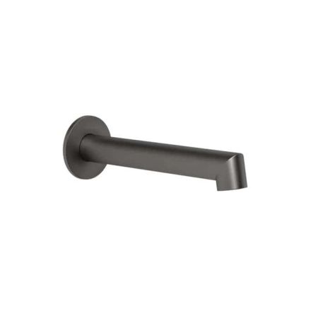 Gessi Ingranaggio Настенный излив для ванны, цвет Black Metal Brushed PVD, артикул 63603#707