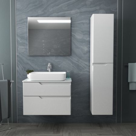 Тумба Hella Cristal 80, белый лак, артикул OW24.18.00