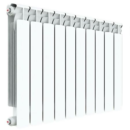 Биметаллический радиатор Rifar Alp 500 10 секций с боковым подключением