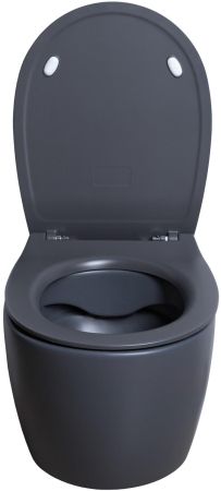 Чаша подвесного унитаза Allen Brau Fantasy 4.11004.AN антрацит, артикул 4.11004.AN