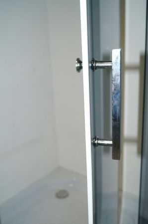 Душевой уголок Parly ZPE91 90х195 профиль Сатин стекло тонированное, артикул 7063