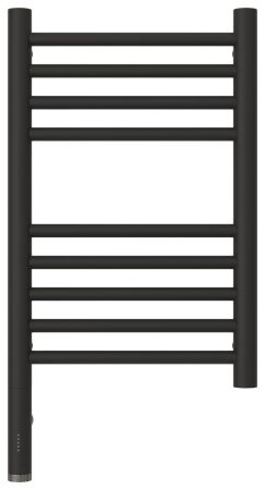 Полотенцесушитель электрический "БОГЕМА 3.0" прямая 500х300 / МЭМ левый (Тёмный титан муар), артикул 15-5804-5030