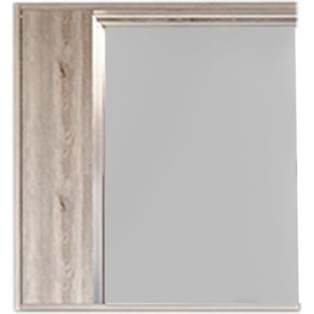 Зеркальный шкаф АКВАТОН СТОУН 80 1A228302SXC80 (полка, грецкий орех), шт, артикул 1A228302SXC80