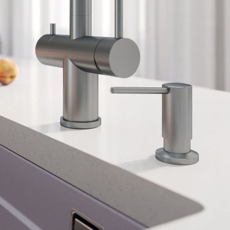 Дозатор для жидкого мыла Grandex Aqua Joy 900026, сатин