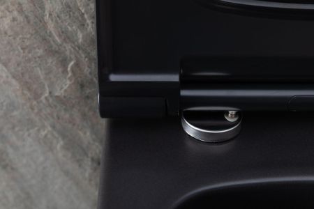 Чаша подвесного унитаза Allen Brau Priority 4.31001.31 черный матовый, артикул 4.31001.31